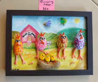Cuadro Gossiping Hens 35€