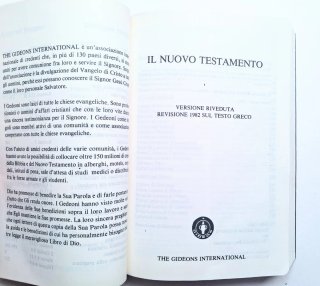 Il nuovo testamento / the new testament