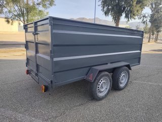 Remolque 750kg 2 ejes con freno