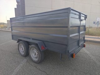 Remolque 750kg 2 ejes con freno