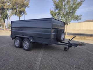 Remolque 750kg 2 ejes con freno