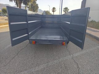 Remolque 750kg 2 ejes con freno