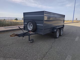 Remolque 750kg 2 ejes con freno