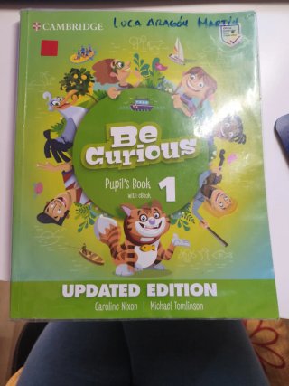 Be Curious Level 1 Pupil's Book with eBook Updated