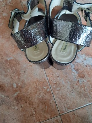 Sandalias Bimba y Lola Plata