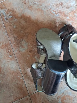 Sandalias Bimba y Lola Plata