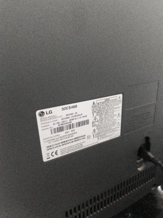 TV LG 32 Negra