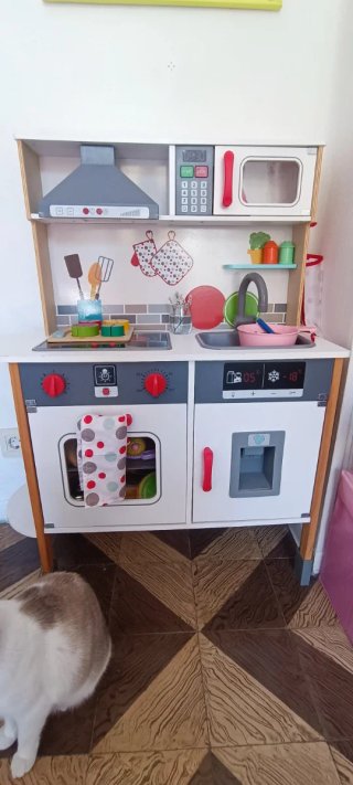 Cocinita de madera para niños