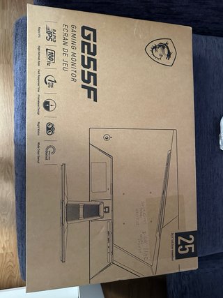 MSI G255F 24,5" Gaming 180Hz Rapid IPS como nuevo