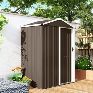 Casetta da Giardino in Acciaio 1.1m² con Porta Sco