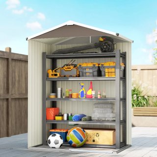 Casetta da Giardino in Acciaio 1.1m² con Porta Sco