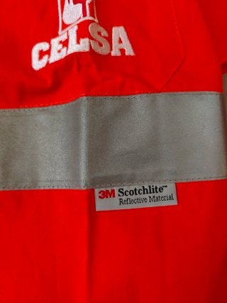 Camisa de trabajo Protek Talla 44 Naranja