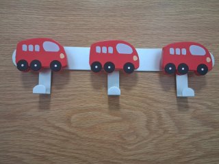 Perchero Infantil de Puerta Autobuses/Furgonetas R