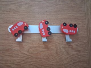 Perchero Infantil de Puerta Autobuses/Furgonetas R