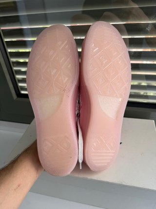 Converse Piel Talla 41.5 Rosa/Blanco estamp (7)
