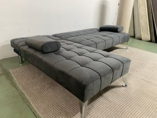 Sofá Cama Gris Chaiselongue