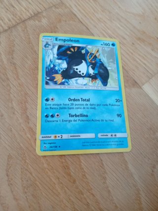 Carta Pokémon Empoleon Fase 2