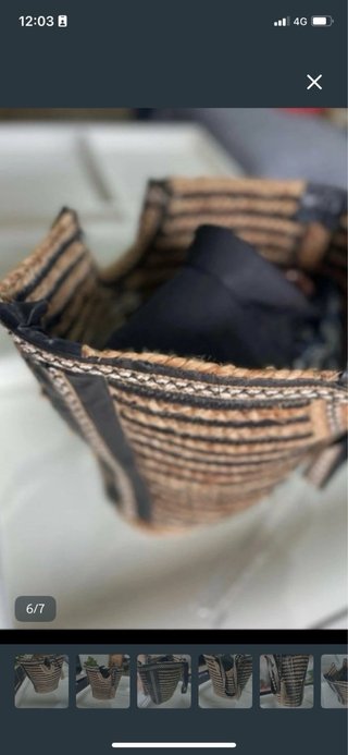 Bolso de playa de yute