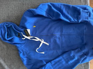 Sudadera Polo Ralph Lauren Azul con Capucha