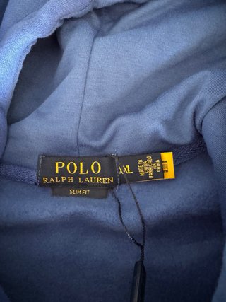 Sudadera Polo Ralph Lauren Azul con Capucha