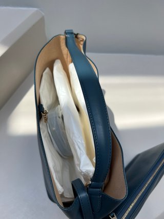 Borsa Giorgio Armani Pelle Blu Nuova
