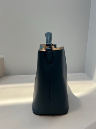 Borsa Giorgio Armani Pelle Blu Nuova