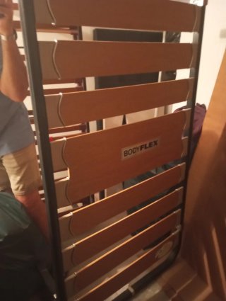 Somier BODYFLEX, con patas, 90cm.
