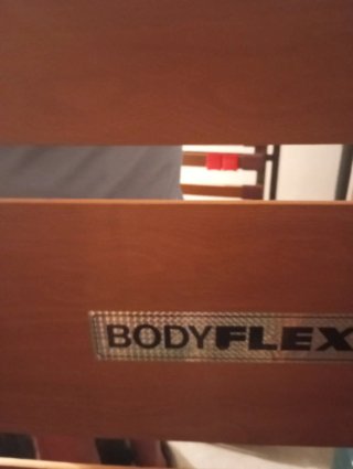 Somier BODYFLEX, con patas, 90cm.