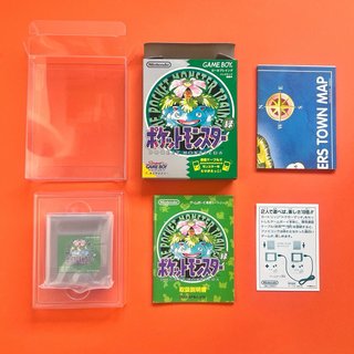 Pocket Monsters pokemon verde nintendo game boy jp