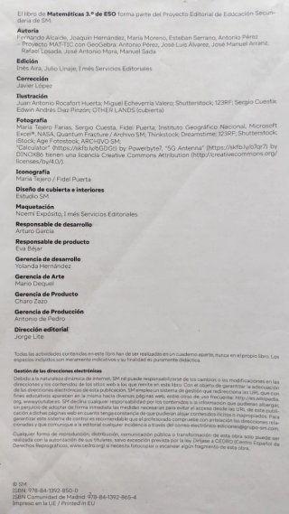 Libros de 3 ESO SM REVUELA