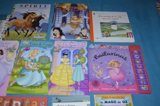 Libros, cuentos infantiles. Disney y otros.