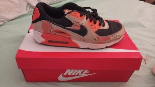 Zapatillas Nike Air Max Beige y Naranja