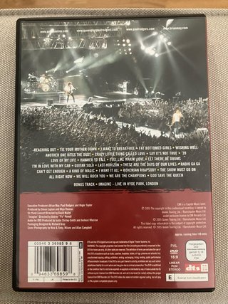 DVD Queen + Paul Rodgers “Return of the Champions”