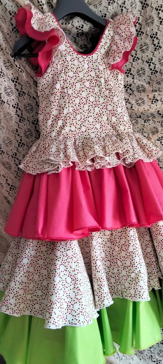 Traje Flamenca Niña 4-5 Años