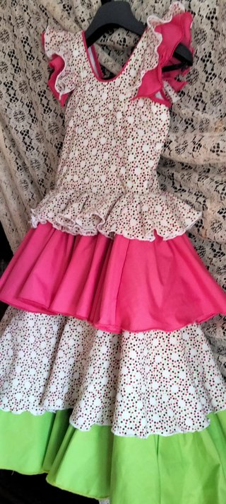 Traje Flamenca Niña 4-5 Años