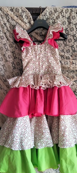 Traje Flamenca Niña 4-5 Años