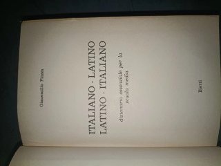 Dizionario latino italiano