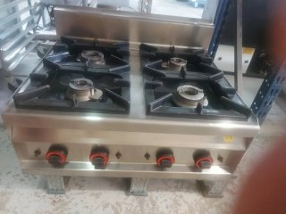 Cocina de gas sobremesa 4 fuegos