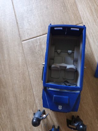 Playmobil Policía:2Coches, Helicóptero y Comisaría