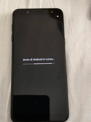 Samsung Galaxy J6 Nero Riformattato