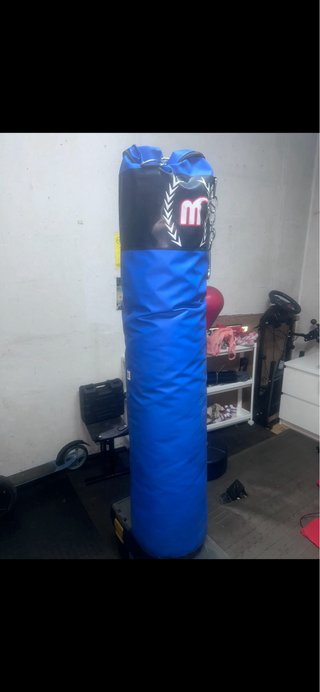 Saco de boxeo y punching ball