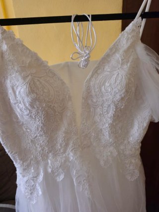 Vestido de Novia Blanco encaje