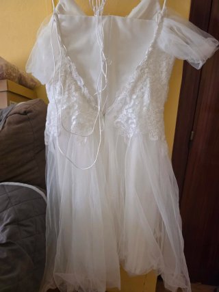 Vestido de Novia Blanco encaje