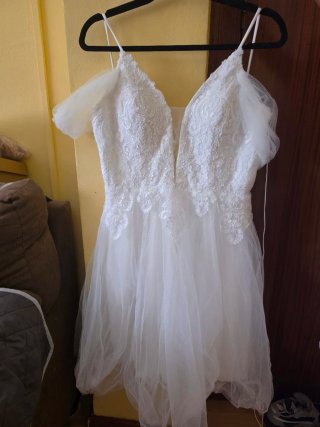 Vestido de Novia Blanco encaje