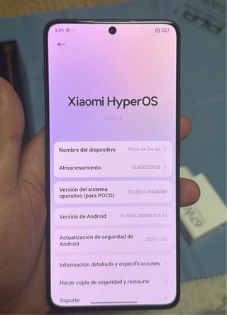 POCO X6 Pro 256 GB Negro