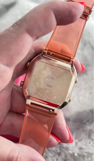 Reloj Tous D-Bear Salmón Digital Nuevo