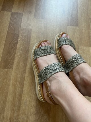 Sandalias Catwalk Piel Talla 40
