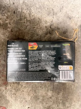 Rocktrail SHAD Rubber Fish Set