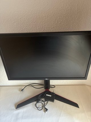 Monitor GAMER LG 24GL650 Nero/Rosso 144HZ
