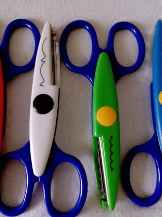 Tijeras de formas para manualidades